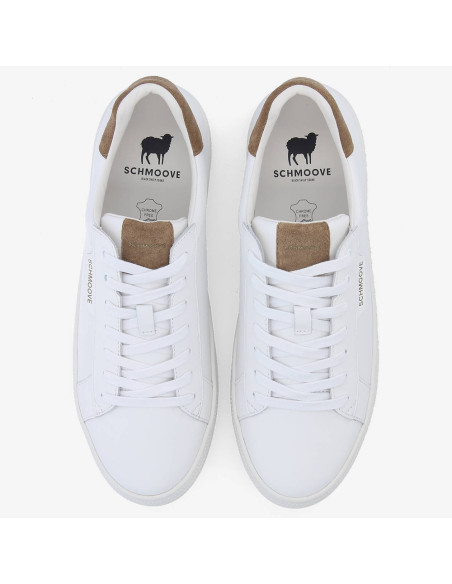 Schmoove Sparkle Sneaker Homme White Taupe | Hylton