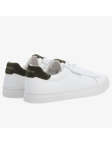 Schmoove Sparkle Sneaker Homme White Kaki | Hylton