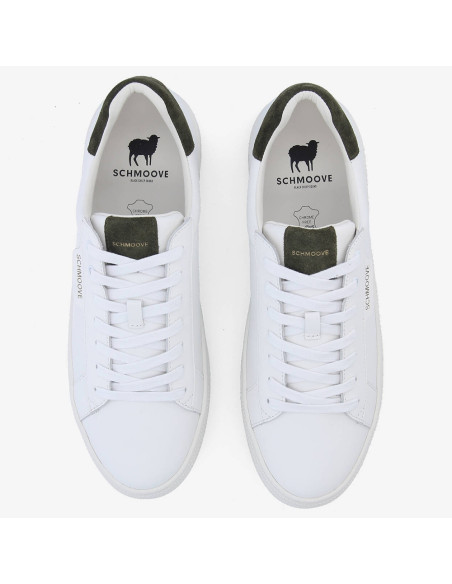 Schmoove Sparkle Sneaker Homme White Kaki | Hylton