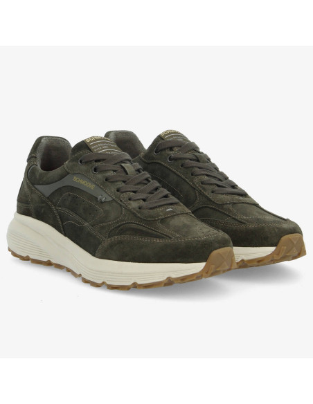 Schmoove Dusk Runner Stamp Kaki Homme | Hylton