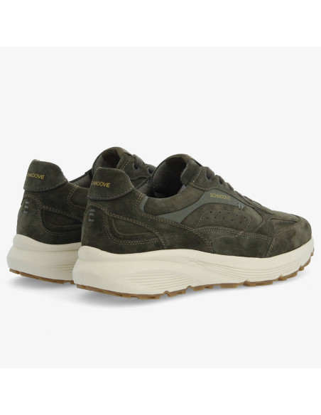 Schmoove Dusk Runner Stamp Kaki Homme | Hylton