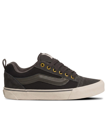 Vans Knu Skool Black Dark Gray Mixte | Hylton