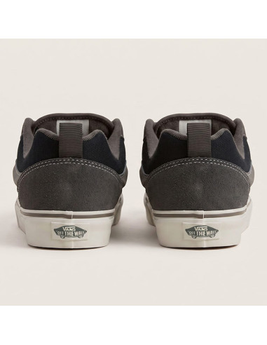 Vans Knu Skool Black Dark Gray Mixte | Hylton