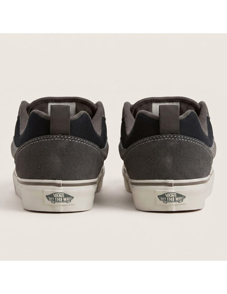 Vans Knu Skool Black Dark Gray Mixte | Hylton