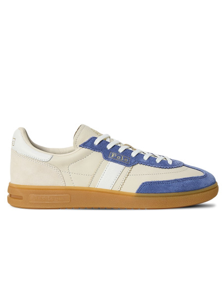 Baskets Homme Polo Ralph Lauren Bedford Marron/Beige – 804P04920008