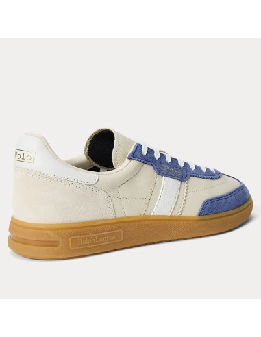 Baskets Homme Polo Ralph Lauren Bedford Marron/Beige – 804P04920008