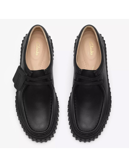 Clarks Torhill Bee Homme Black Leather | Hylton