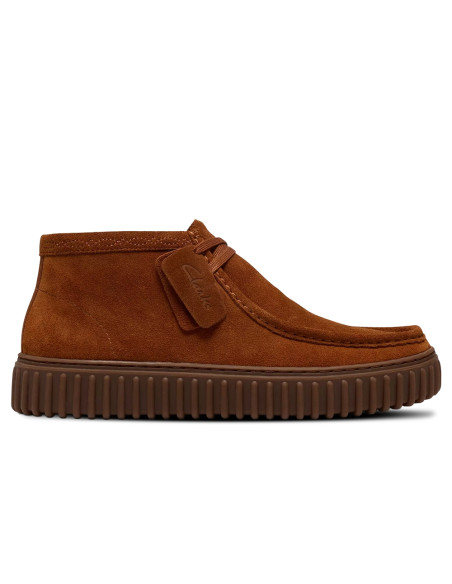 Clarks Torhill Hi Homme Ginger Suede | Hylton