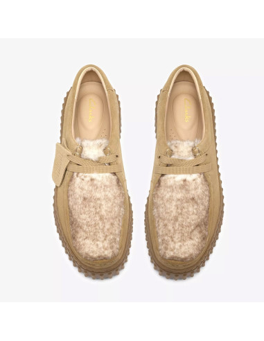 Clarks Torhill Bee Femme Warm Sand Suede | Hylton