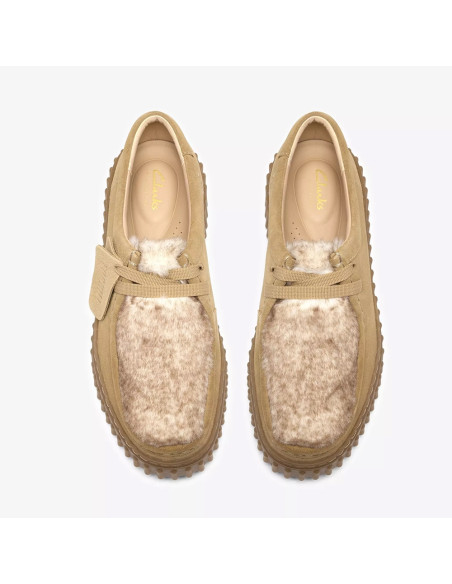 Clarks Torhill Bee Femme Warm Sand Suede | Hylton