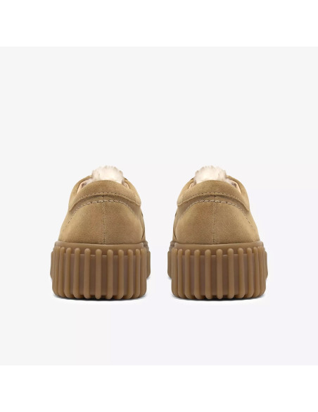 Clarks Torhill Bee Femme Warm Sand Suede | Hylton