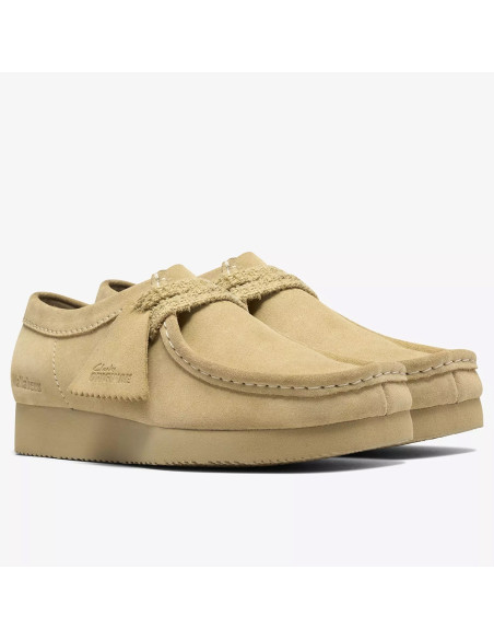 Clarks Wallabee Lite Femme Maple Suede | Hylton