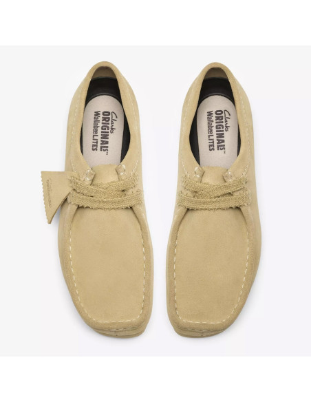 Clarks Wallabee Lite Femme Maple Suede | Hylton