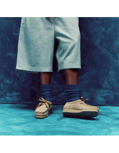 Clarks Wallabee Lite Femme Maple Suede | Hylton