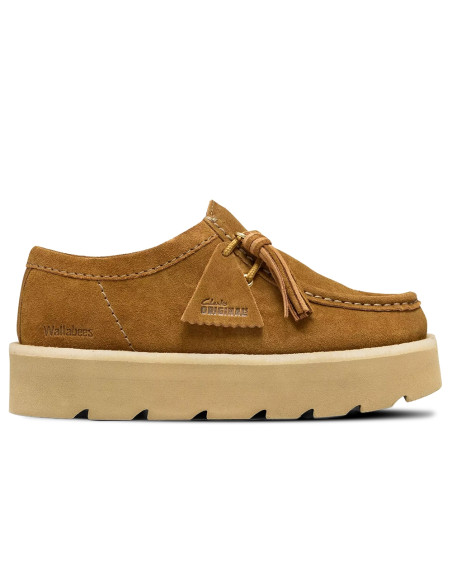 Clarks Meare Walla Femme Bronze Suede | Hylton