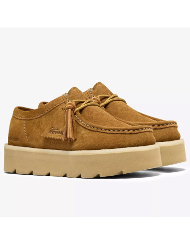 Clarks Meare Walla Femme Bronze Suede | Hylton