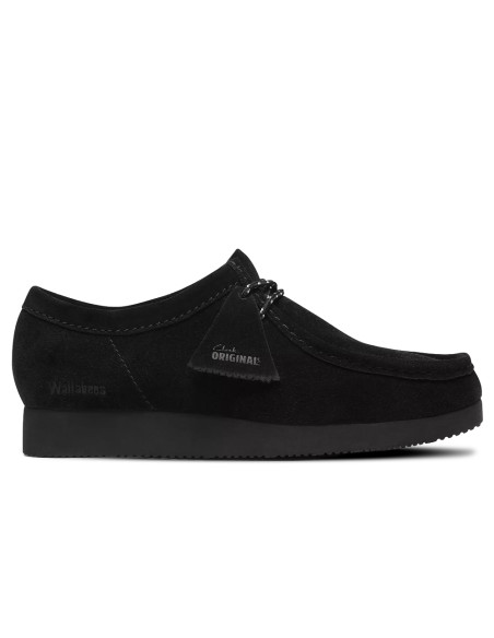 Derbies Homme Clarks Originals Wallabee Lite Black