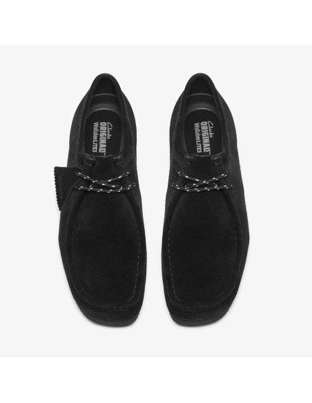 Derbies Homme Clarks Originals Wallabee Lite Black