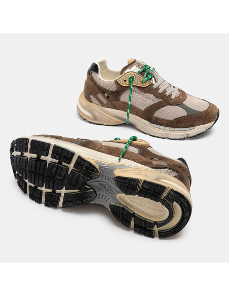 Crime London Fugitive 9094 Brown Green Homme | Hylton