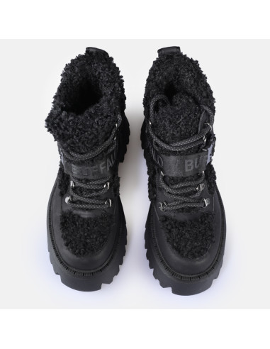 Buffalo Aspen COM Mid Warm Fourrées Femme Noir | Hylton