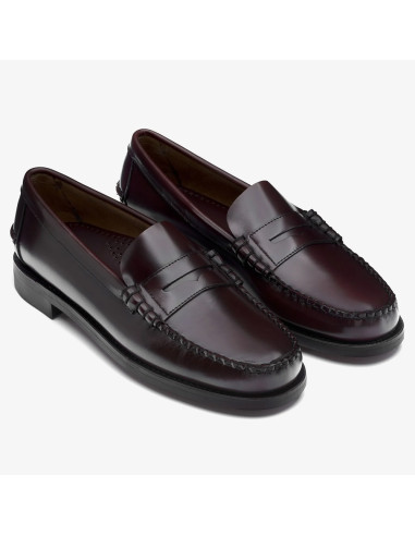 Sebago Classic Dan Homme Brown Burgundy | Hylton