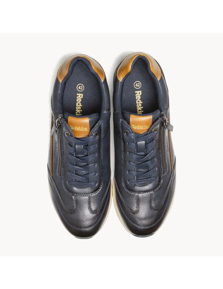 Redskins Laken Black Cognac Baskets Homme | Hylton