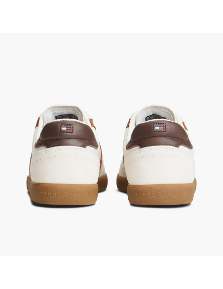 Tommy Hilfiger Tribeca White Cognac Homme | Hylton