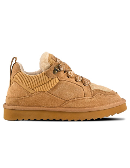 Colors of California Cow Suede Chestnut Femme | Hylton