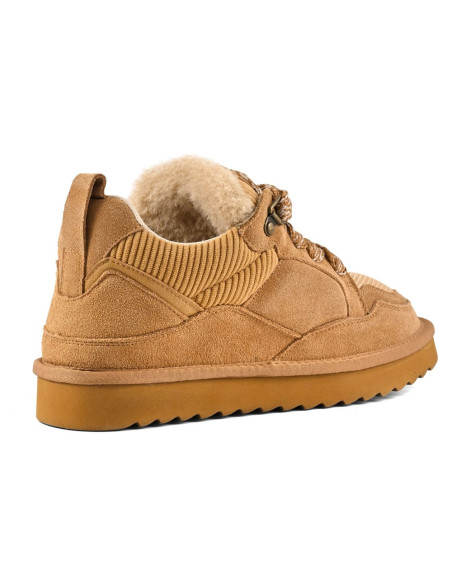 Colors of California Cow Suede Chestnut Femme | Hylton