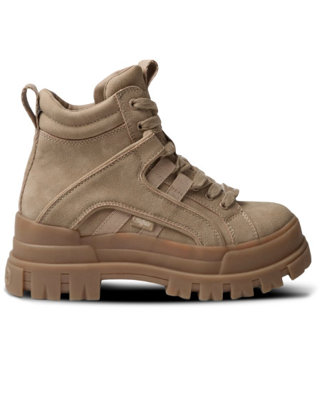 Buffalo Aspha NC Mid Vegan Nubuck Camel Femme | Hylton
