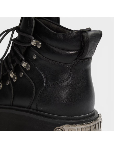 Boots Femme Buffalo Noires à Plateforme Brake High  – PD00018511