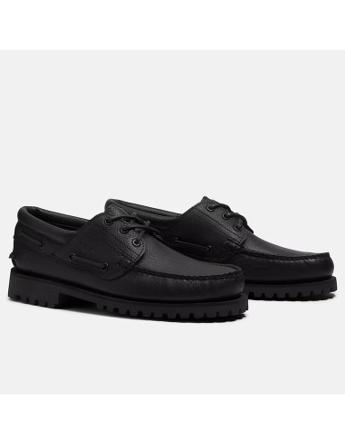 Timberland Authentic Boat Shoe Black Homme | Hylton