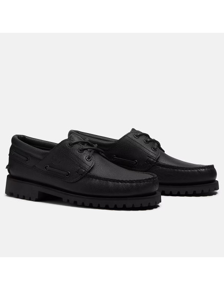 Timberland Authentic Boat Shoe Black Homme | Hylton