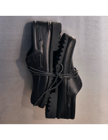 Timberland Authentic Boat Shoe Black Homme | Hylton