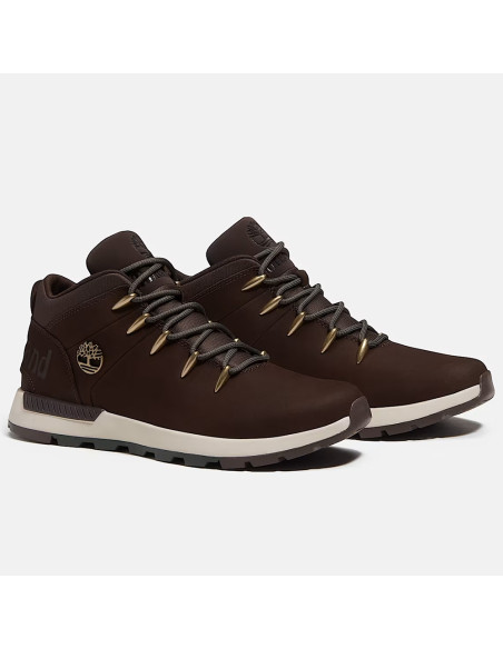 Timberland Sprint Trekker Mid Dark Brown Nubuck Homme