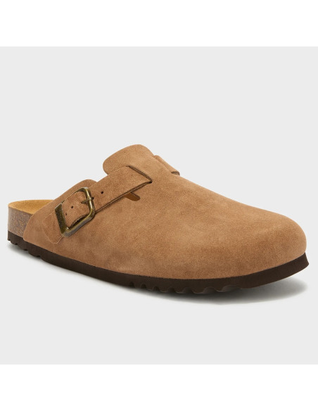 Scholl Olivier Taupe Sabots Homme | Hylton