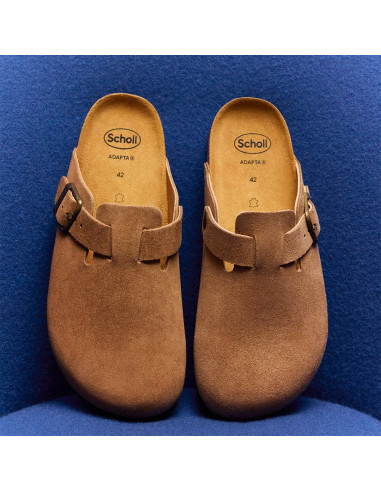 Scholl Olivier Taupe Sabots Homme | Hylton