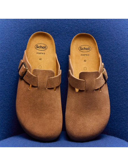 Scholl Olivier Taupe Sabots Homme | Hylton