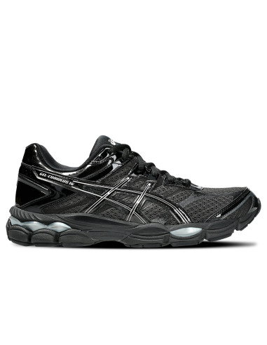 ASICS Gel-Cumulus 16 Black Pat Silver | Hylton