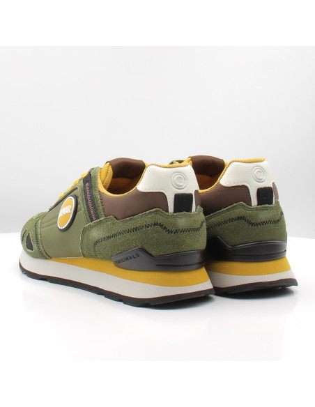 Baskets de Ville Homme Colmar Travis Sport Colors Vert