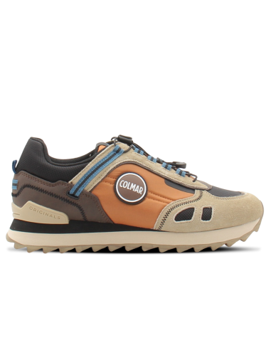 Baskets de Ville Homme Colmar Travis Sport Trek Orange/Marron