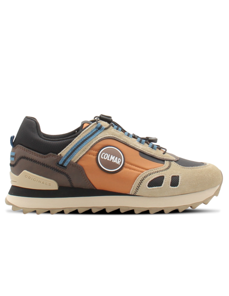Baskets de Ville Homme Colmar Travis Sport Trek Orange/Marron