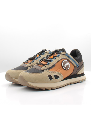 Baskets de Ville Homme Colmar Travis Sport Trek Orange/Marron