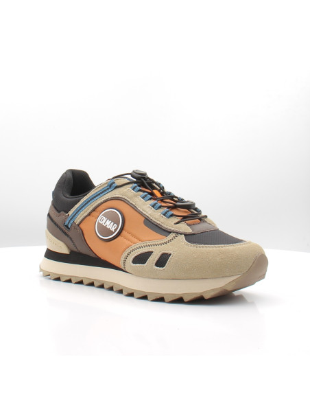Baskets de Ville Homme Colmar Travis Sport Trek Orange/Marron