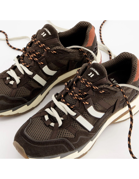 Sneakers Coolway Marron Foncé Mixte – 7623425-DBR