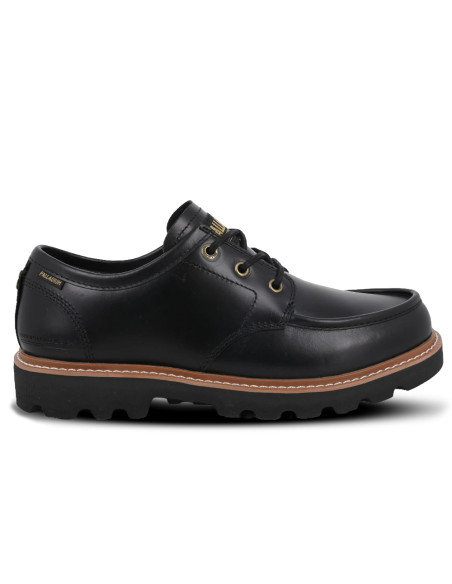 Derbies Homme Palladium TrooperLite Ox Cuir Noir