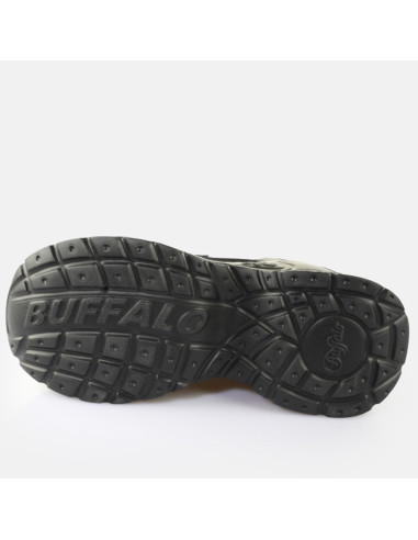 Buffalo Yuno Vegan Nappa Mesh Black Femme | Hylton