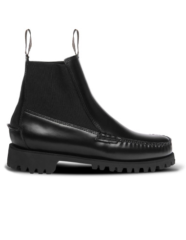 Sebago Calliope Lug Chelsea Boots Femme Noir | Hylton