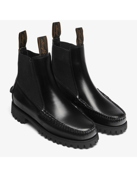 Sebago Calliope Lug Chelsea Boots Femme Noir | Hylton