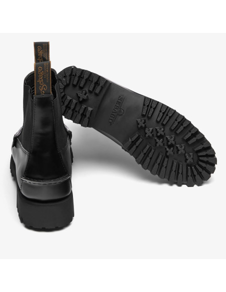 Sebago Calliope Lug Chelsea Boots Femme Noir | Hylton